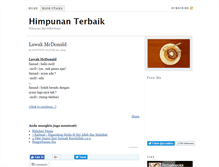 Tablet Screenshot of my.aizuddin.com